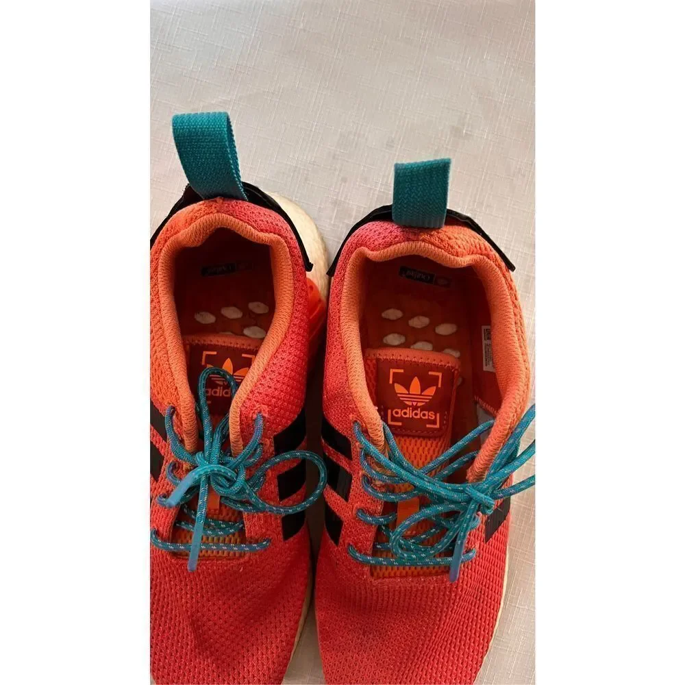 Adidas Men's NMD R2 Summer Spice 2018 Athletic Running Sneaker Orange Size 11